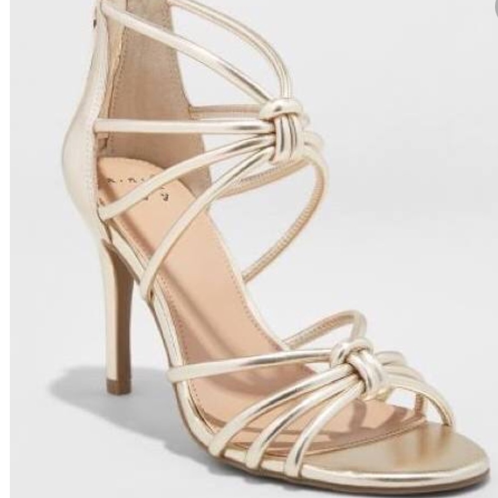 A New Day gold heels
